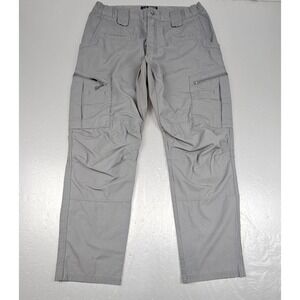 LAPG Atlas Tactical Pants Mens 36x34 Gray Stretch Ripstop Cargo Pockets STS